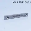 Porcas retangulares de aço inoxidável 304, porcas multi-furo, acessórios para perfil de alumínio, porcas não padronizadas M6, M4, M8