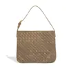 Bolsa Puramente Tecida à Mão 2026 Design de Nicho Moda Transversal Pequena Quadrada Camurça High-End Hobo Bolsa de Axila