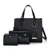 2025 Nuevo Conjunto Mult piezas de Bolsos de Mujer para Comercio Exterior Transfronterizo Bolso de Hombro para Mujer Popular con Relieve Bolso de Mano
