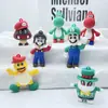 Llavero Colgante de Muñeco Mario Caja Sorpresa Goma Suave Colgante para Llavero de Coche Mario Muñeco para Mochila Escolar Venta al por Mayor
