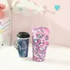 Linda Bolsa Isotérmica para Té de Leche, Bolsa Refrigeradora Portátil con Forma de Corazón Femenino, Bolsa Tote Conveniente para Bebidas Frías de Verano