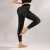 Liquidación Set Deportivo de Yoga Estampado Color-Block Pantalones de Fitness de Cintura Alta Levanta Glúteos Control de Abdomen Elástico Secado Rápido Conjunto de Dos Piezas