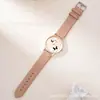Nuevo Reloj Digital Simple para Mujer con Dos Mariposas Patrón Cuarzo Moda Coreana Reloj para Mujer Venta al por Mayor