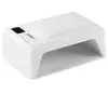 Sai'Erqi T8-A Almohadilla de Mano Doble para Manicura Lámpara de Manicura Enchufe Máquina de Fototerapia para Uñas Lámpara UV para Secado de Esmalte de Uñas Lámpara para Uñas
