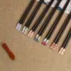 Palillos de Madera Afilados Estilo Japonés con Diseños Impresos, Caja de Regalo de Alta Gama, Palillos de Madera Multicolor, Un Par de Palillos por Persona