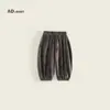 Novedad Otoño 2025 Estilo Coreano para Niños Pantalones Casuales de Algodón Lavado, Modernos, Versátiles, Suaves y Transpirables para Niñas y Niños