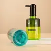 Yunhui embalagem garrafa plástica PET tampa cor contrastante garrafa de lavagem 318/518/750ml garrafa de shampoo gel de banho