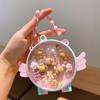 Presente Dia das Crianças Conjunto de Colar de Joias para Menina Pequena Caixa Presente de Aniversário para Bebê Acessórios de Princesa 3-7 Joias