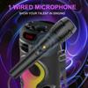 Sing-E Zqs42107 Fábrica Spot Control Remoto Carga Alto Volumen Inalámbrico Bluetooth Rgb Altavoz con Micrófono
