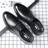 Zapatos de Vestir de Negocios para Hombre de Cuero con Cuero de Vaca Sandalias para Hombre de Talla Grande Zapatos Casuales para Hombre con Zapatos Huecos que Aumentan la Altura