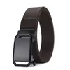Cinturón Táctico para Hombre con Hebilla Automática, para Exteriores, Casual, de Lona y Nylon, Versátil, Sencillo, para Jóvenes, Cinturón para Pantalones de Entrenamiento Militar