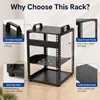 Venta Caliente de Amazon Negro 10in 6U/8U Mini Rack de Red de Escritorio
