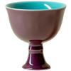 Taza Maestro de Cerámica de Alto Valor Púrpura Mineral Crudo Moji Juego de Té Kung Fu Hogareño Taza de Té de Cerámica con Pie Alto Imitación Dinastía Song Taza de Té