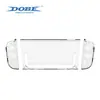 Funda Protectora de Cristal Transparente de Cobertura Total de 2 Piezas Original Dobe Compatible con Switch, Protección Resistente al Desgaste para Consola de Juegos