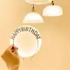 Livro Vermelho Pequeno Decoração de Aniversário Decoração de Festa Faixa de Cabeça para Aniversário da Rainha Liga de Zinco Strass Faixa de Cabeça Feliz Aniversário