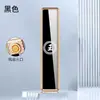 Encendedor Recargable Estilo Tiktok, Mini Portátil Regalo para Hombre, Encendedor Silencioso Creativo de Moda con Carga USB, A Prueba de Viento