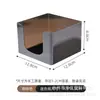 Caja de Pañuelos Cuadrada Casual Caja de Pañuelos Cuadrada para Restaurante Occidental Caja de Pañuelos Faciales Cuadrada para Tienda de Carnes Caja de Servilletas