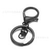 Chaveiro de fivela de lagosta de oito caracteres Acessórios de joias DIY Fivela de lagosta de liga de 30 mm Chaveiro de metal de três peças