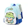 Mochila Escolar Pequeña de Dibujos Animados de Dinosaurios Transfronteriza para Bebé de 3-4 Años Mochila de Guardería Mochila Ligera para Niños