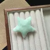 Presilha de Cabelo Estrela de Pelúcia Estilo Japonês Outono e Inverno Lateral Estrela de Cinco Pontas Acessório de Cabelo Infantil Feminino Feito à Mão DIY