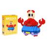Compatible con bloques de construcción de partículas de microdiamantes Lego, mini muñecas de dibujos animados, juguetes educativos ensamblados, regalos para niños, fabricantes al por mayor