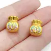 Goteo de aceite oro antiguo oro mate mariposa cuentas espaciadoras pasantes estilo chino kit de materiales para accesorios de joyería hecha a mano DIY