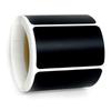 Pegatinas negras repetibles borrables impermeables para bricolaje bolígrafo blanco conveniente almacenamiento de pizarra almacenamiento pegatinas de nombre de PVC
