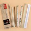 Palillos Desechables Juego de Cubiertos de Cuatro Piezas Palillos Cuchara Servilleta de Papel Palillo Paquete Juego de Vajilla para Llevar