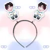 Wang Sulong 3D Primavera Faixa de Cabelo Headband Grampo de Cabelo Merchandising de Concerto Suporte Imagem