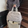 Bolsa de Viagem Simples de Lona da Moda com Separação Úmida e Seca, Bolsa de Armazenamento para Mala de Rodinhas, Bolsa Versátil para Esportes ao Ar Livre e Fitness