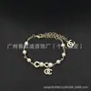 Novos Brincos Chanel Colar da Família Antiga Pulseira TB Brincos Dior CD Réplica com Etiquetas Versão Alta Atacado de Fábrica