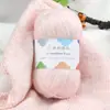 Bufanda de Hilo de Algodón Tejido Terciopelo Nube Bola de Hilo Hecha a Mano DIY Regalo para Novio o Novia Bola de Hilo de Grosor Medio