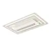 Luminária ventilador sem pás para sala de estar, novo modelo 2026, luminária inteligente, luz moderna simples e elegante para casa e quarto