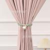 Cortinas de Perlas Luminosas de Lujo Ligero Transfronterizas, Atrapasueños Ajustables para Cortinas Transparentes, Cuerdas de Amarre Simples, Fábrica de Accesorios para Atar Cortinas