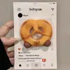 Pan de Perrito de Dibujos Animados Winnie the Pooh Adecuado para Soporte Magnético Magsafe con Fuerte Adsorción y Airbag Retráctil para Escritorio