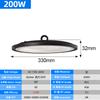Luzes Industriais e de Mineração LED Luzes de Estádio em Formato Dob UFO Luzes para Quadra de Badminton Luzes Industriais de Alta Potência para Oficina Iluminação de Fábrica Luzes de Fábrica