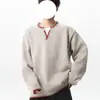 Suéter de punto para hombre, de dos piezas falso, con bloques de color, manga larga, para ir al trabajo, moderno, casual, holgado, versátil, tendencia, estilo nuevo