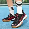 Zapatillas de bádminton profesionales con absorción de impactos para niños y niñas, zapatillas de tenis de mesa para jóvenes, zapatillas deportivas, zapatillas de entrenamiento antideslizantes
