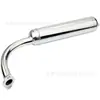 Accesorios para bicicleta motor de dos tiempos 50CC 60CC 80CC tubo de escape silenciador chimenea fila de hierro