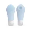 Garrafas Dispenser de Silicone Prontas e Convenientes do Fabricante para Viagem, Shampoo, Gel de Banho, Cosméticos, Garrafas Vazias para Uso de Amostra