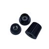 Almohadillas de Goma Negras con Junta Chasis Instrumento Negro Almohadillas Antideslizantes Absorbentes de Impactos Almohadillas para Pies de Máquina de Energía Móvil para Exteriores