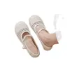 Zapatos de Mujer para Aumentar la Altura de Tacón Bajo 2026 Nuevo Estilo Suave Sandalias Transpirables con Diseño Hueco Cómodos Zapatos Mary Jane