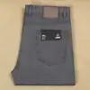 Departamento Jie Primavera y Verano Nuevos Cinco Bolsillos Lavados Nostálgicos Rectos Delgados Moda Masculina Pantalones Casuales Finos