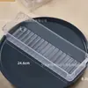 Caixa Organizadora Tipo Gaveta para Itens Diversos de Mesa, Papelaria, Cosméticos, Caixa Organizadora Transparente com Textura em Acrílico