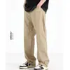 Calça Cargo Leve de Secagem Rápida Transfronteiriça Calças Esportivas Masculinas para Exterior Perna Larga Reta Paraquedista Casual Longa Masculina