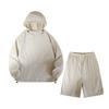 Conjunto Masculino Conjunto de Proteção Solar de Gelo Seda NASA Verão Juventude Solto Moda Marca Fina Casal Conjunto de Duas Peças