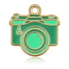 Accesorios de Cuentas de Dibujos Animados con Agujeros para Serie de Camping al Aire Libre, Llaveros para Teléfono Móvil, Cadenas para Bolsos, Joyería Hecha a Mano DIY, Cuentas Sueltas