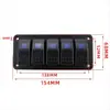 Interruptor Marinho para RV, Iate, Carro 12-24V Painel Interruptor Tipo Barco Modificação de Navio Painel de Combinação Multi-posição