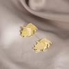 Aguja de Plata Junta Calificada Estilo Retro Europeo y Americano Pendientes Tejidos de Estilo Líneas de Moda y Hermosas Pendientes Metálicos Pendientes