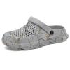 Pantuflas de Verano para Hombre 2024 Antideslizantes Transpirables de Punta Cerrada con Suelas Gruesas, Sandalias de Playa para Exterior Cómodas y Versátiles de Moda para Hombre